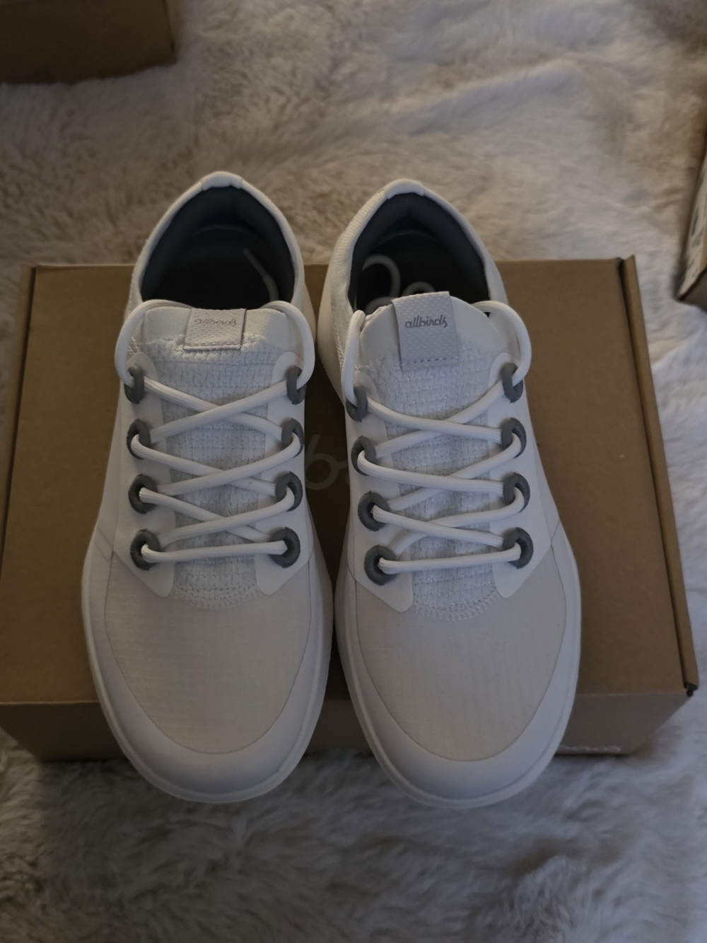 Allbirds Men's White Tree Runners - Lightweight Casual Sneakers